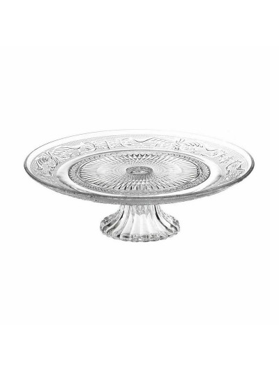Cake Stand Home Style New Baroc Transparent Ø 33 cm (6 Units)