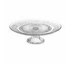 Support pour Gâteaux Home Style New Baroc Transparent Ø 33 cm (6 Unités)