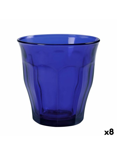 Set de Verres Duralex Picardie Bleu 6 Pièces 310 ml (8 Unités)