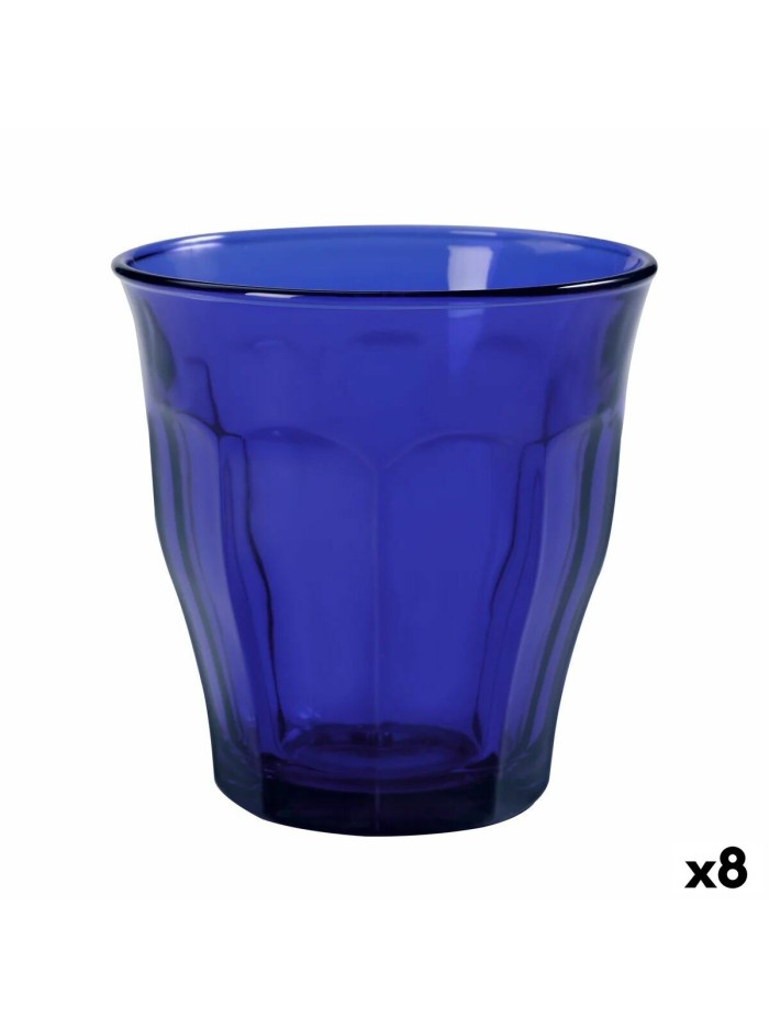 Set of glasses Duralex Picardie Blue 6 Pieces 310 ml (8 Units)