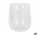 Set de Vasos Santa Clara Térmico Vidrio de Borosilicato 2 Piezas (2 Unidades)