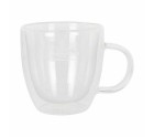 Set of Mugs Santa Clara Borosilicate Glass 150 ml Thermal 2 Units (2 Pieces)