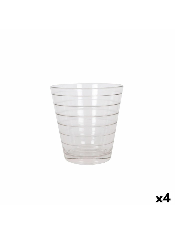 Glass Sweet Ahome Lines 250 ml (4 Units)