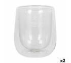 Set de Verres Santa Clara Thermique Verre Borosilicaté 2 Pièces (2 Unités)