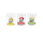 Set of glasses Home Style Summer Fruits 280 ml 3 Pieces (6 Units)