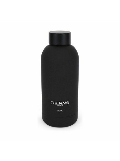 Thermal Bottle ThermoSport Soft Touch Black 350 ml (6 Units)