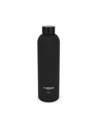 Thermal Bottle ThermoSport Soft Touch Black 750 ml (6 Units)