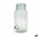 Drinks dispenser La Mediterránea Tap Glass 4 L (6 Units)