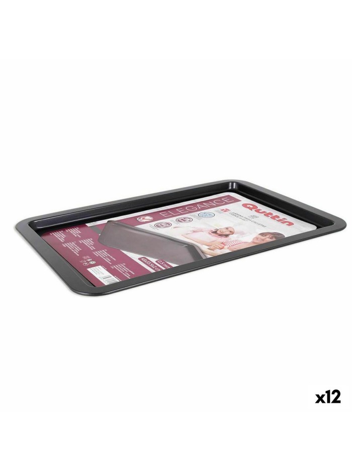 Baking tray Quttin Flat 48 x 33,5 cm (12 Units)