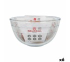 Cuenco Quttin Quttin Vidrio 3,8 L Mezclador (6 Unidades)