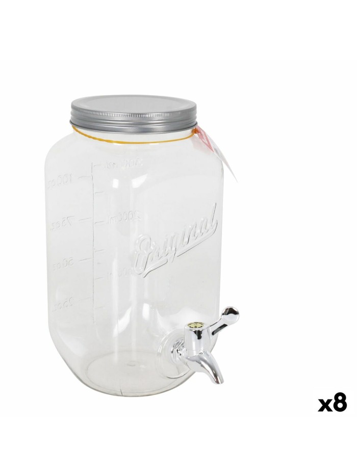 Drinks dispenser Privilege Jar 4 L (8 Units)