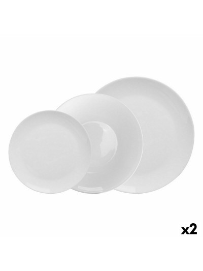 Flat Plate La Mediterránea Whom 18 Pieces (2 Units)