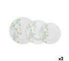Dinnerware Set La Mediterránea Rivoli Circular 18 Pieces (2 Units)