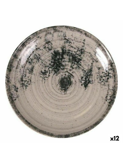 Assiette à dessert La Mediterránea Aspe Gris Ø 19,8 x 2,7 cm (12 Unités)