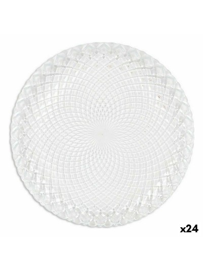 Plato para Postre La Mediterránea Diamond ø 19 x 1,7 cm (24 Unidades)