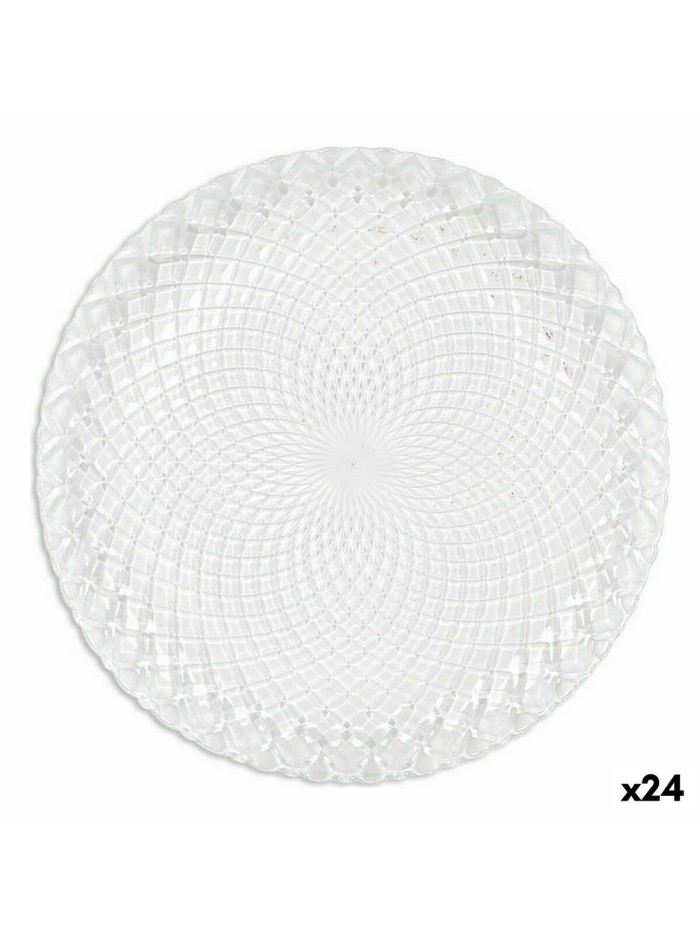 Plato para Postre La Mediterránea Diamond ø 19 x 1,7 cm (24 Unidades)