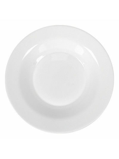 Plato Hondo La Mediterránea Temara 20,3 x 3,3 cm (48 Unidades)