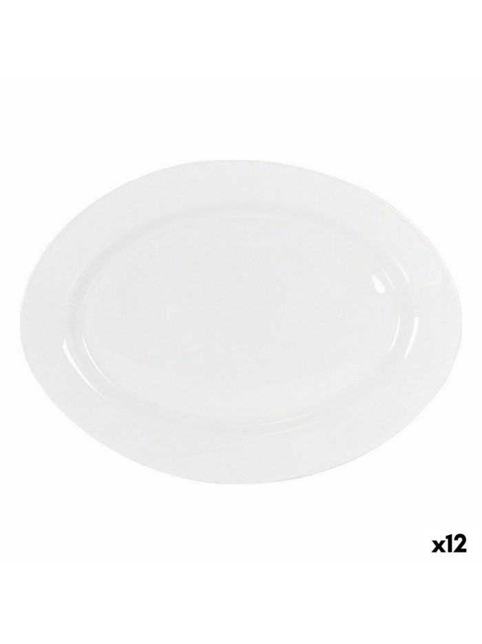 Serving Platter La Mediterránea Temara Oval 30,5 x 22,2 cm (12 Units)