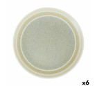 Plato para Postre Santa Clara Kenia Porcelana Ø 19 cm (6 Unidades)