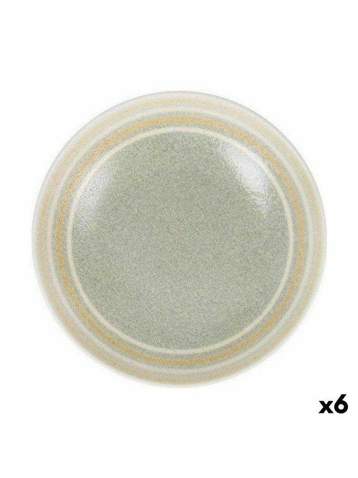 Deep Plate Santa Clara Kenia Porcelain Ø 20,5 cm (6 Units)