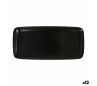 Snack tray Viejo Valle Zenci Rectangular 34 x 15 cm (12 Units)