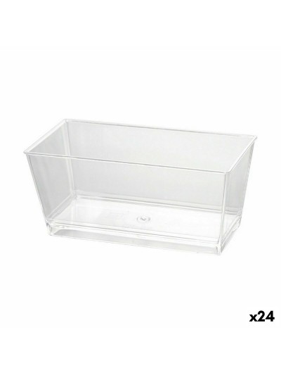 Set de cuencos reutilizables Algon 10 Piezas 9,8 x 4,7 x 4,5 cm (24 Unidades)