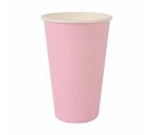 Set de Vasos Algon Desechables Cartón Rosa 10 Piezas 330 ml (20 Unidades)