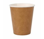 Set de Vasos Algon Desechables papel kraft 12 Piezas 250 ml (20 Unidades)