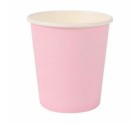 Set de Vasos Algon Desechables Cartón Rosa 20 Piezas 120 ml (24 Unidades)