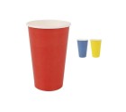 Set de Vasos Algon Desechables Cartón Multicolor 10 Piezas 450 ml (16 Unidades)