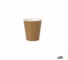 Set de Vasos Algon Desechables papel kraft 50 Piezas 120 ml (20 Unidades)