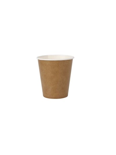 Set de Vasos Algon Desechables papel kraft 50 Piezas 120 ml (20 Unidades)