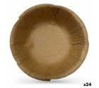 Set of bowls Algon Disposable kraft paper 6 Pieces 450 ml (24 Units)