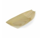 Set of bowls Algon Disposable Wood 4 Pieces 23 cm (24 Units)