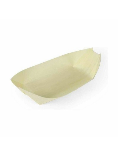 Set de Cuencos Algon Desechables Madera 6 Piezas 18 cm (24 Unidades)