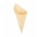 Set de Cuencos Algon Conos Desechables Madera 8 Piezas 18 cm (24 Unidades)