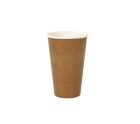 Set of glasses Algon Disposable kraft paper 15 Pieces 450 ml (16 Units)