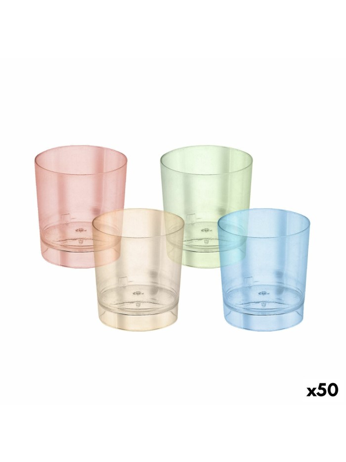 Set of Shot Glasses Algon Reusable 10 Pieces 35 ml (50 Units)