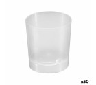 Set of Shot Glasses Algon Reusable Transparent 10 Pieces 35 ml (50 Units)
