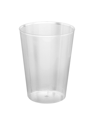Lot de verres réutilisables Algon Cidre Transparent 10 Pièces 480 ml (20 Unités)