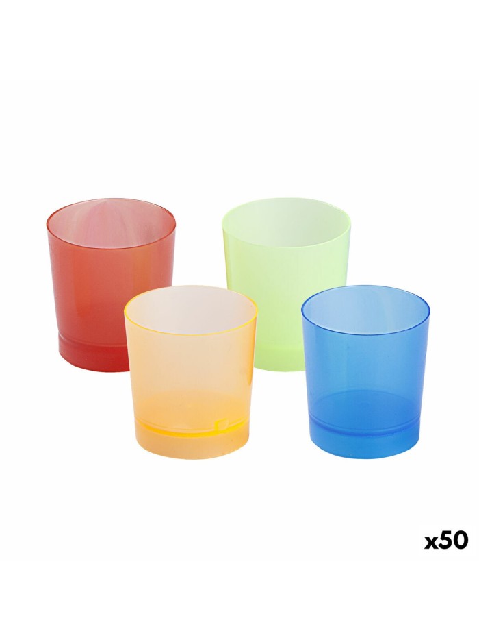 Set de Vasos de Chupito Algon Reutilizable 10 Piezas 35 ml (50 Unidades)