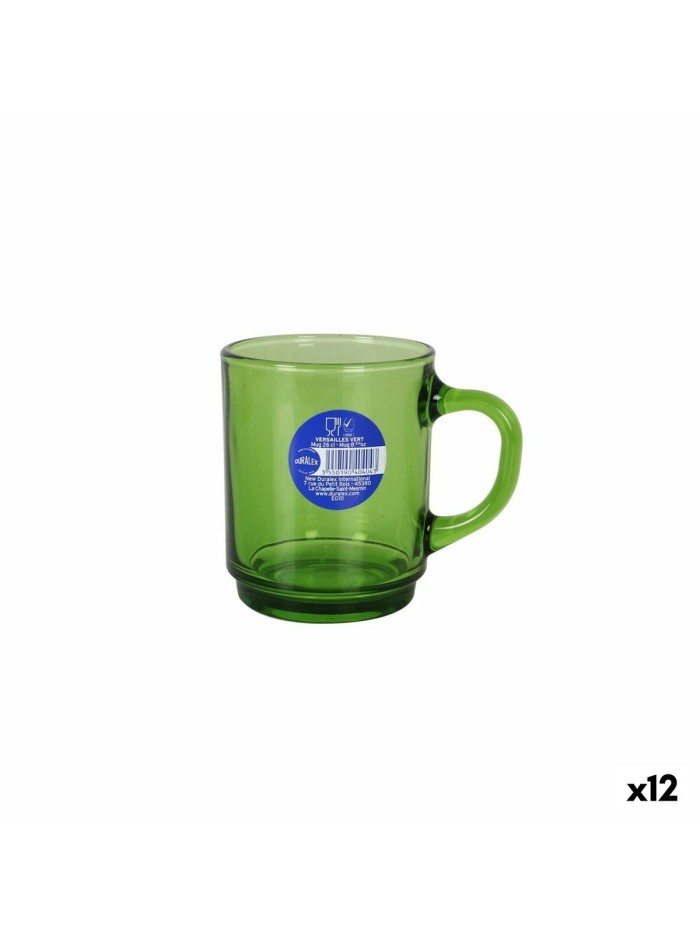 Tasse Duralex Versailles Vert 260 ml (12 Unités)