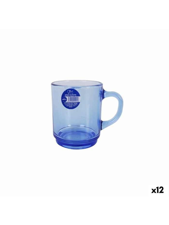 Cup Duralex Versailles Navy Blue 260 ml (12 Units)