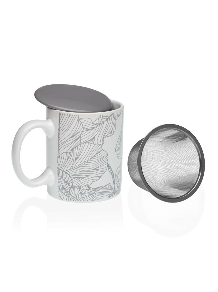Tasse avec filtre pour infusions Versa Gris Grès