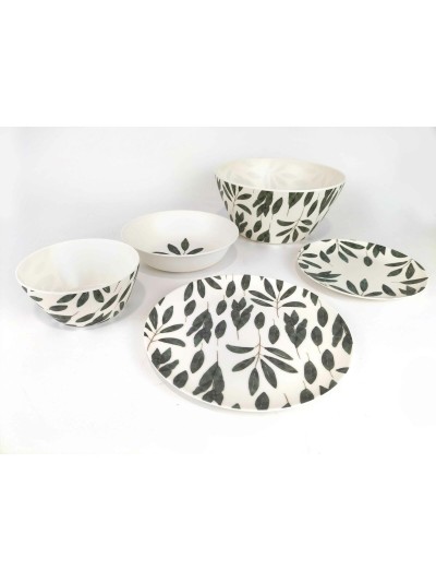Bowl Alfares Melamin Laurel 15 x 7 cm (24 Units)