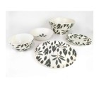 Bowl Alfares Melamin Laurel 15 x 7 cm (24 Units)