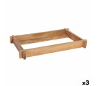 Soporte Viejo Valle Acacia 32,5 x 17,5 x 4 cm (3 Unidades)