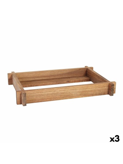 Support Viejo Valle Acacia 26,5 x 16,2 x 4 cm (3 Unités)
