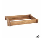 Soporte Viejo Valle Acacia 26,5 x 16,2 x 4 cm (3 Unidades)