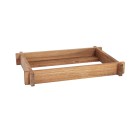 Soporte Viejo Valle Acacia 26,5 x 16,2 x 4 cm (3 Unidades)